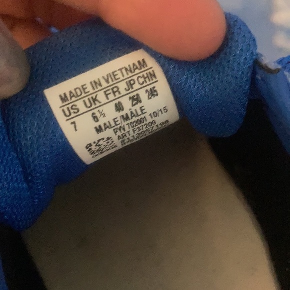 Adidas Samoa BLUE/GOLDMT/OWHITE Men's 7 - Picture 8 of 9